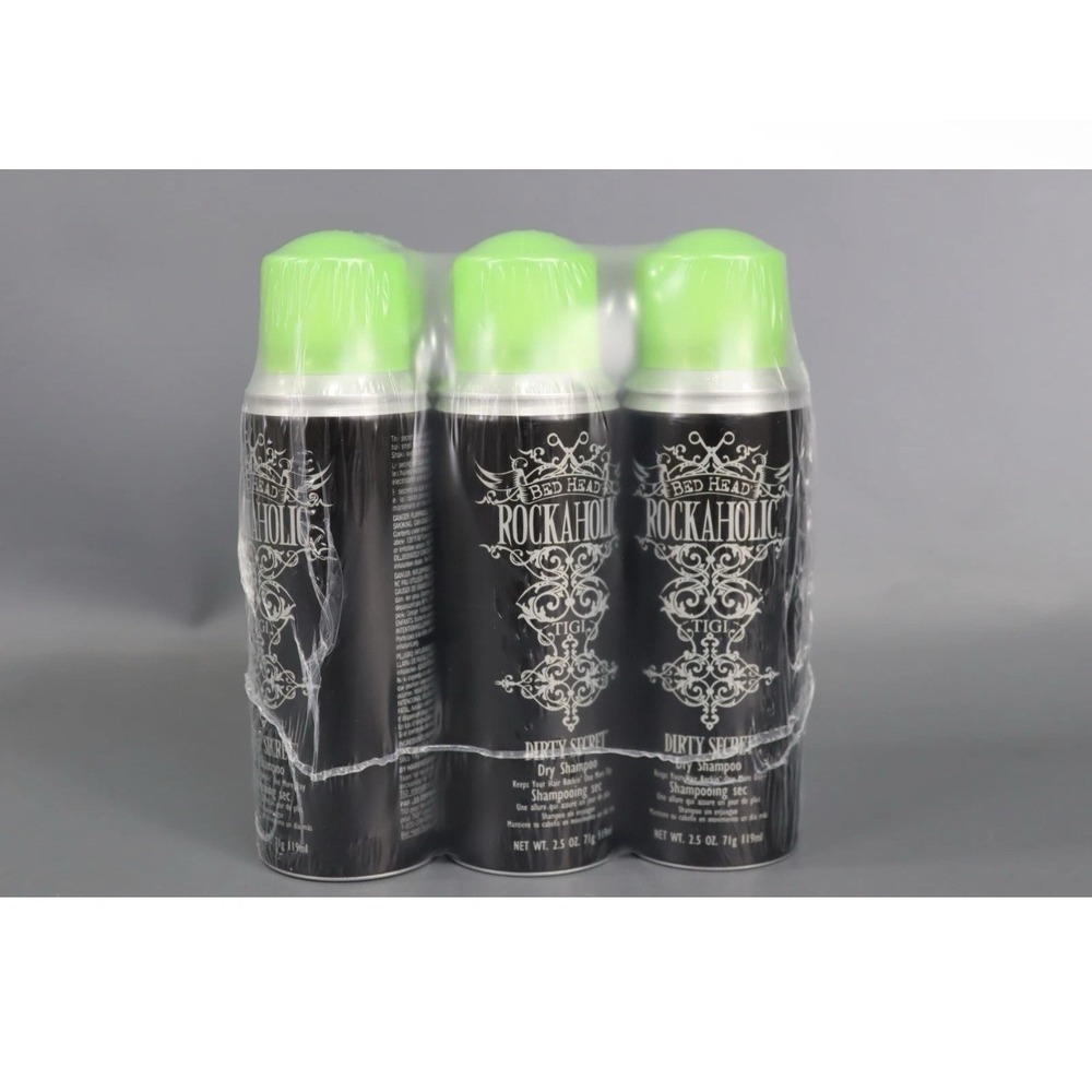 TIGI Bed Head Rockaholic Dirty Secret Dry Shampoo 6 Pack 2.5 oz Travel Size